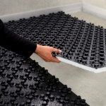 Ogrzewanie podłogowe – płyta systemowa z wypustkami